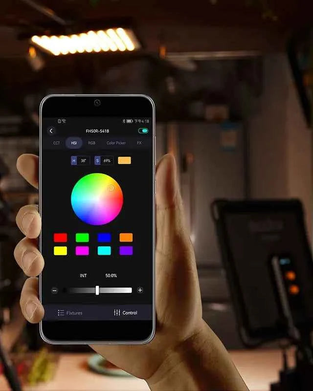 Pannello LED flessibile Godox FH50R RGB Flex portatile