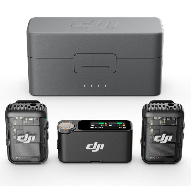 DJI MIC 2 (2 TX + 1 RX + Charging Case) - Cavone Lux Pro