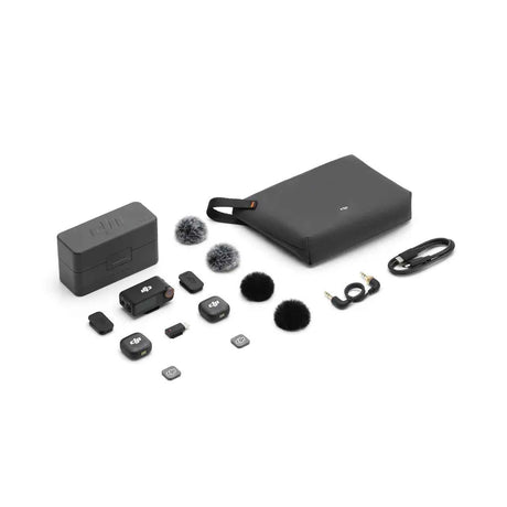 DJI Mic 3 (2 TX + 1 RX + Custodia di ricarica)