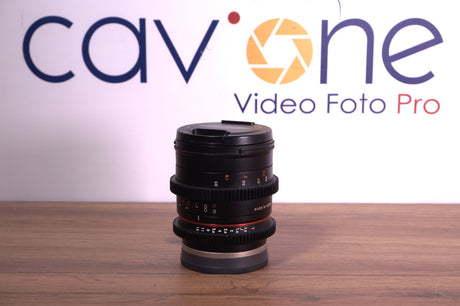 Samyang 50mm T/1.3 AS UMC CS Sony E-Mount - Cavone Lux Pro