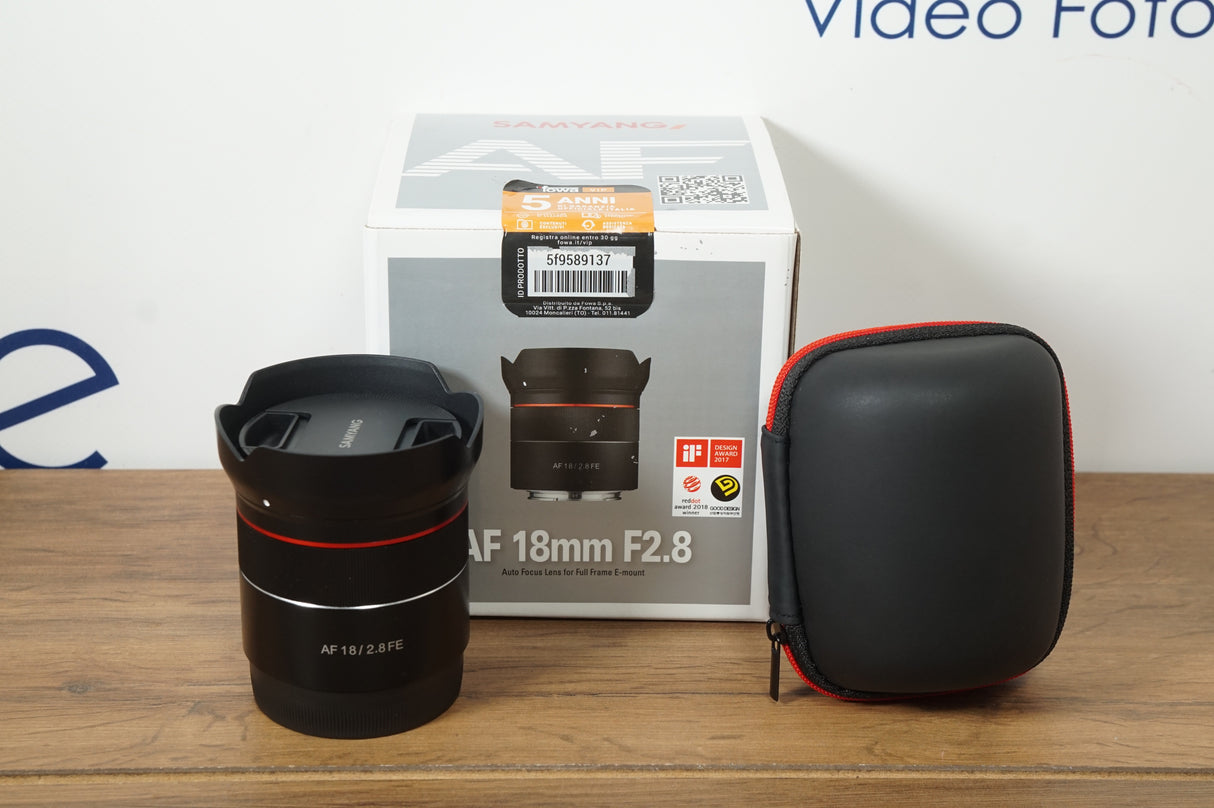 Samyang AF 18mm f/2.8 FE(garanzia fowa fino a dic 2029) - Cavone Lux Pro