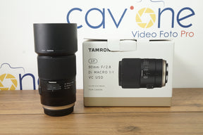 Tamron  SP 90mm f/2.8 Di Macro VC USD( Canon EF) Usato - Cavone Lux Pro