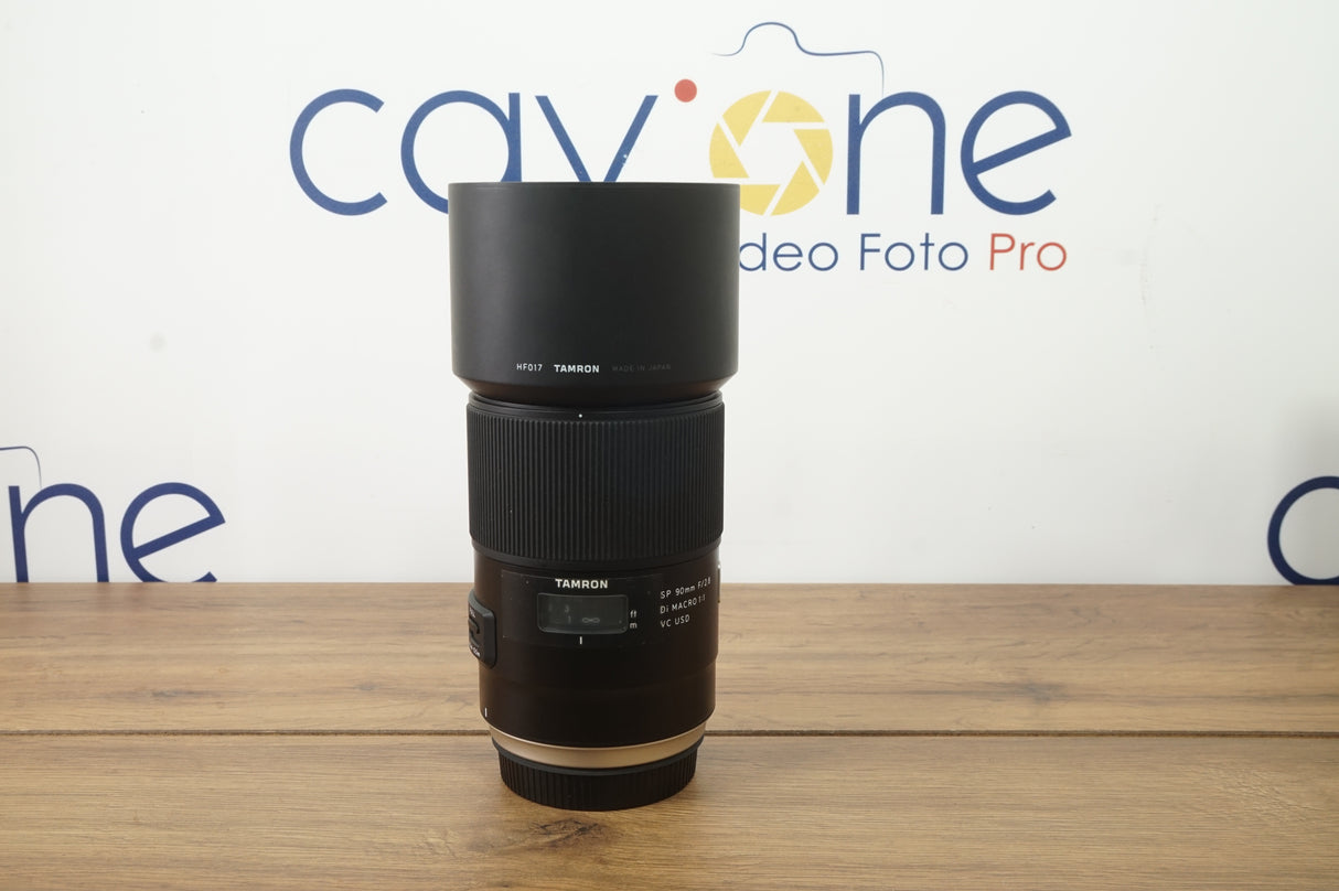 Tamron  SP 90mm f/2.8 Di Macro VC USD( Canon EF) Usato - Cavone Lux Pro
