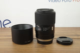 Tamron  SP 90mm f/2.8 Di Macro VC USD( Canon EF) Usato - Cavone Lux Pro