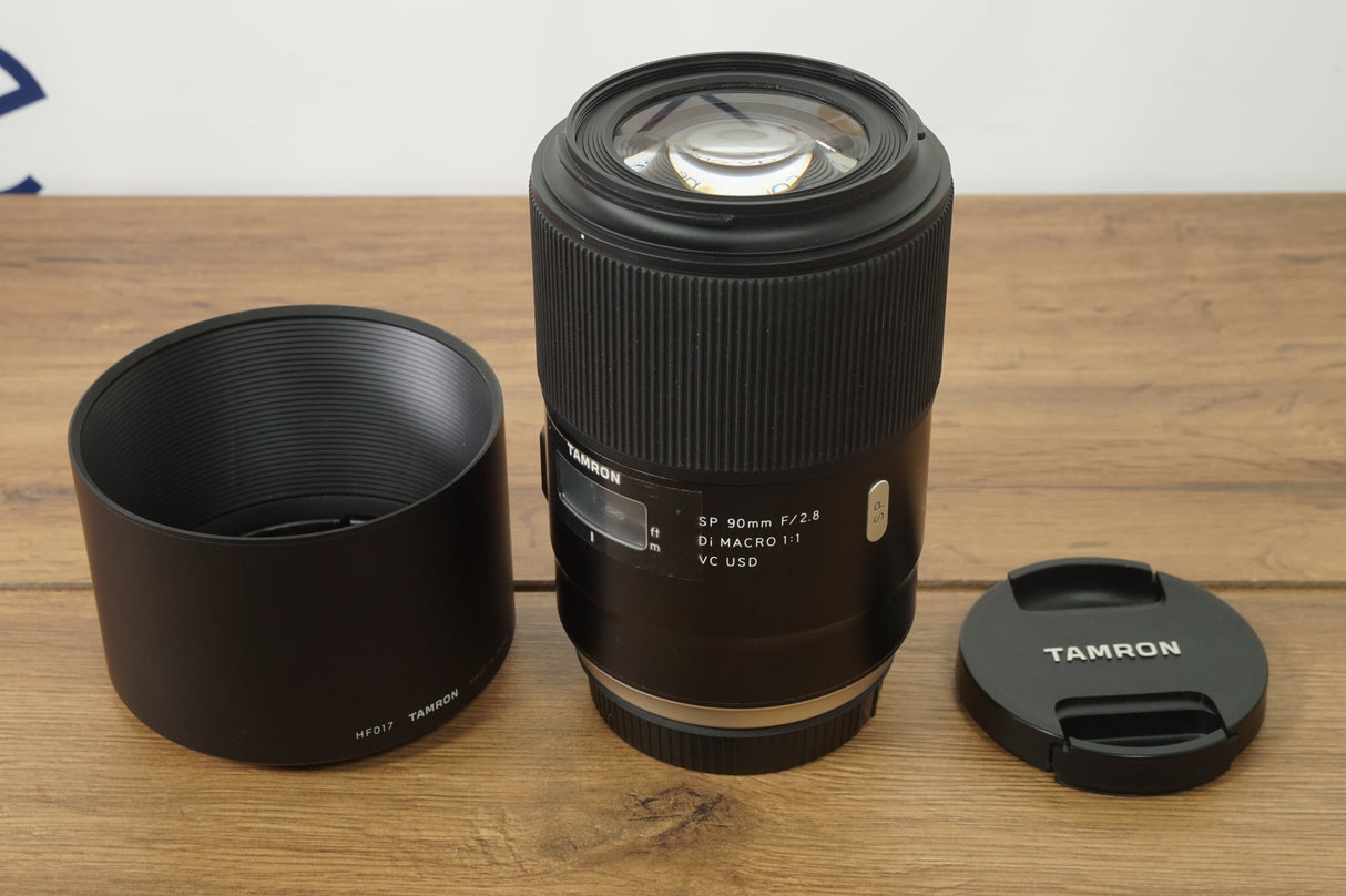 Tamron  SP 90mm f/2.8 Di Macro VC USD( Canon EF) Usato - Cavone Lux Pro