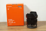 Sony e 35mm F1.8 Oss (usato) - Cavone Lux Pro