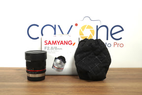 Samyang 8mm F2.8 Fisheye II UMC Fuji X (openbox) - Cavone Lux Pro