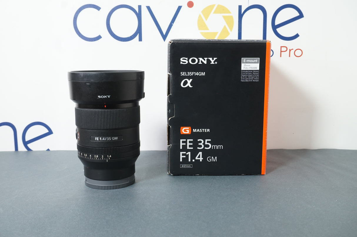 Sony 35mm F1.4 G MASTER usato