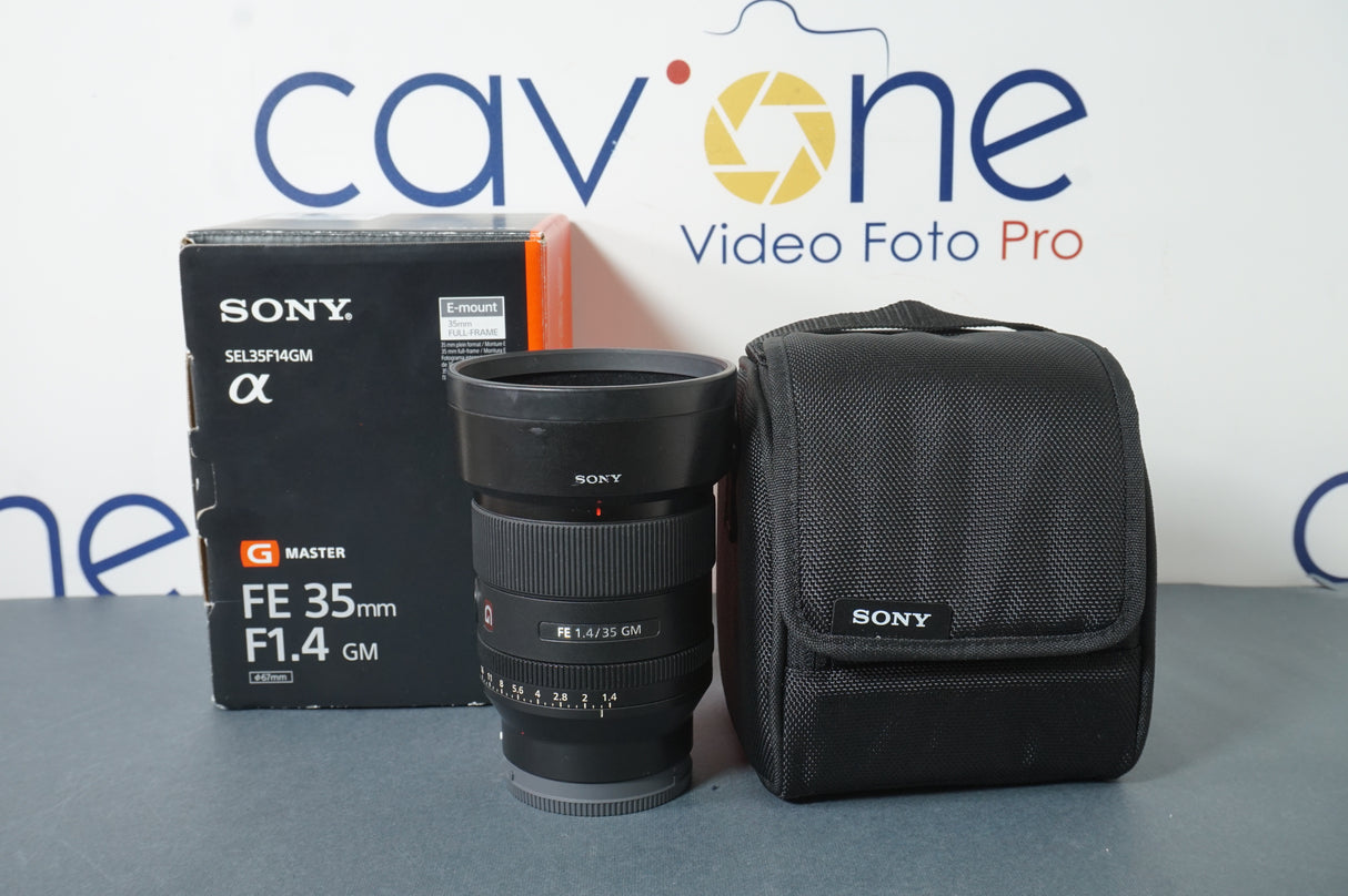 Sony 35mm F1.4 G MASTER usato