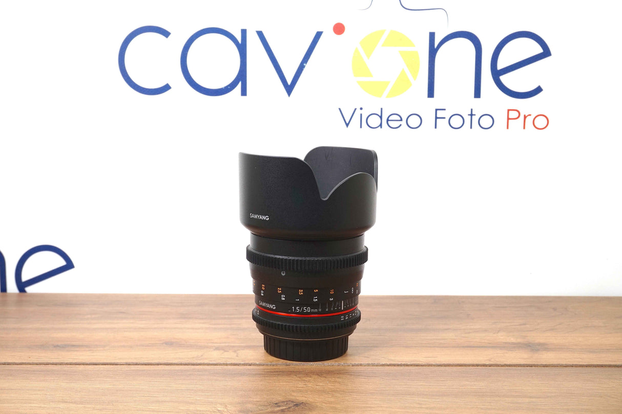 Samyang 50mm T1.5 AS UMC (CANON EF ) usato