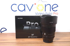 Viltrox AF 75mm F1.2 Pro XF (PER FUJI) Demo