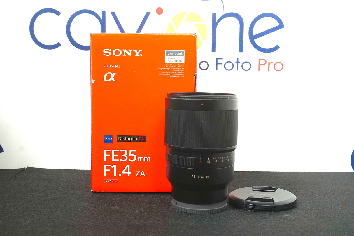 Sony Distagon T* FE 35mm f/1.4 ZA USATO (no paraluce)