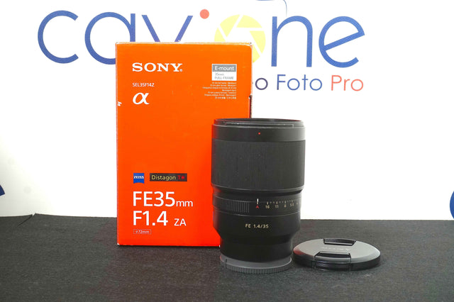 Sony Distagon T* FE 35mm f/1.4 ZA USATO (no paraluce)