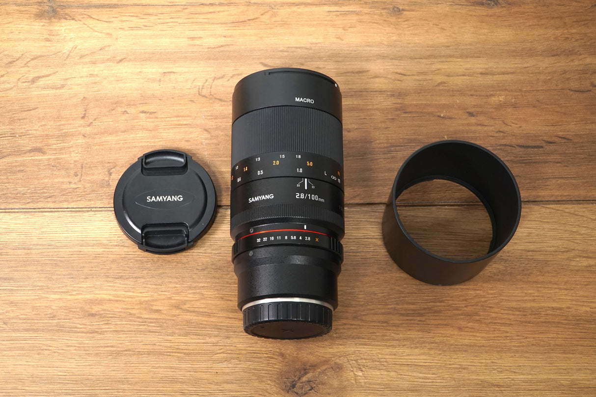 Samyang 100mm f/2.8 ED UMC Macro (Fuji x-mount)