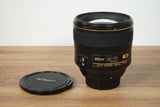 Nikon AF-S 85mm f/1.4 G usato
