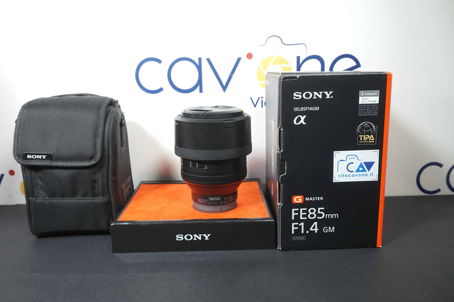 SONY FE 85mm F1.4 G master (usato)