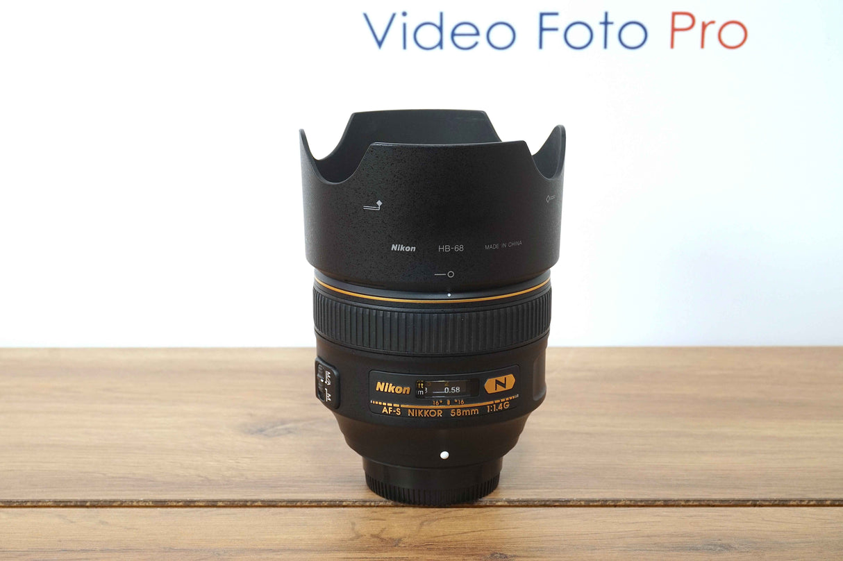 Nikon AF-S 58mm f/1.4 G (usato)