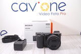 Sony A6100 kit + seconda batteria