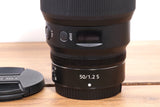 NIKON Z 50mm F1.2 S (garanzia nital fino a dic 2029)
