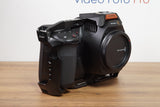 Blackmagic Pocket Cinema Camera 6K Pro + Cage SmallRig + Batteria – Pari al nuovo