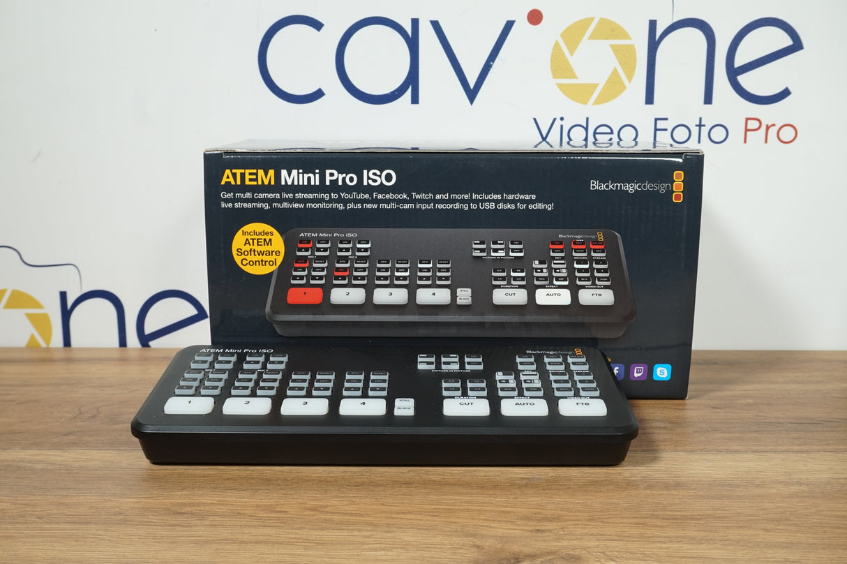 Blackmagic Atem Mini Pro ISO USATO
