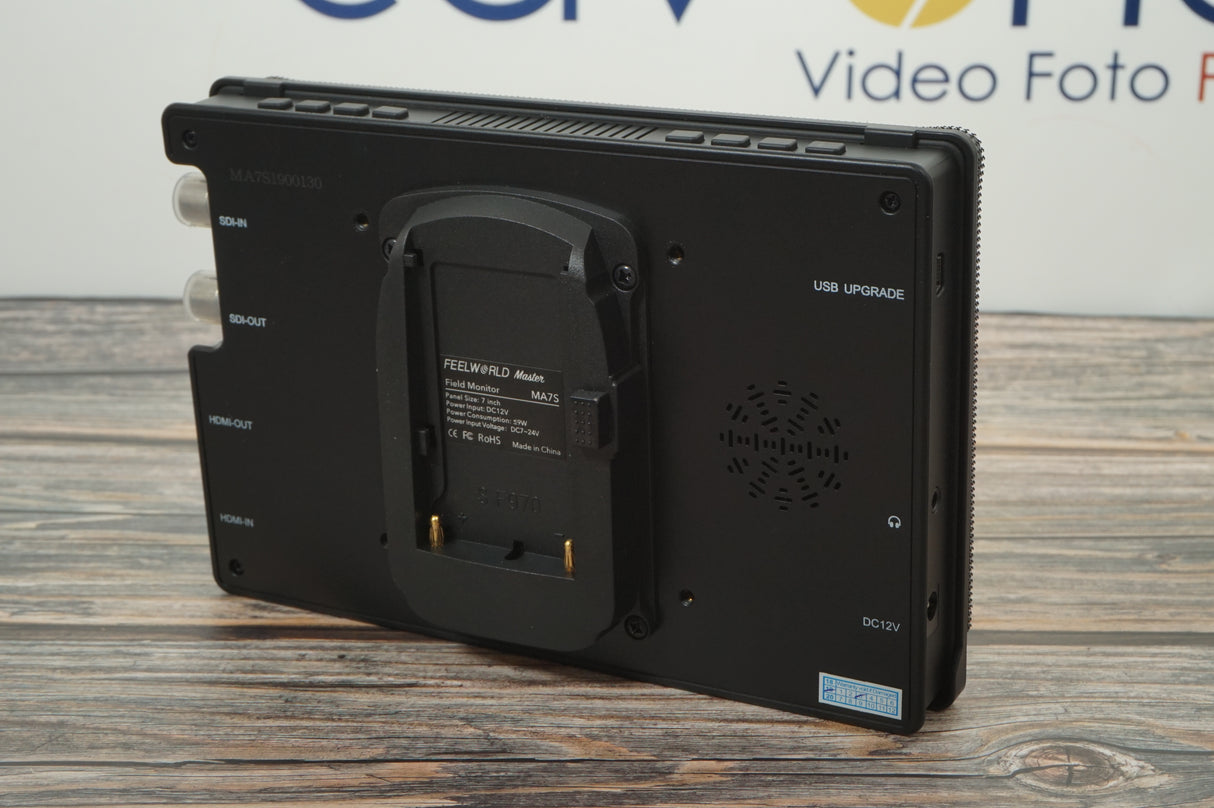 Feelworld MA7S (Demo) + batteria lunga durata - Cavone Lux Pro