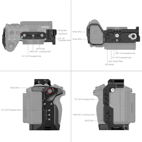 SmallRig gabbia per Sony FX30 / FX3 4183B - Cavone Lux Pro