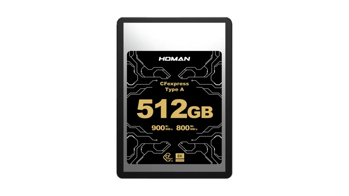 HOMAN CFexpress Card Type A 512GB - Cavone Lux Pro
