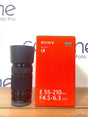 Sony E 55-210mm f/4.5-6.3 OSS usato