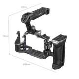 SmallRig Kit gabbia avanzato "Rhinoceros" per Sony Alpha 7R V / Alpha 7 IV / Alpha 7S III 3710 - Cavone Lux Pro