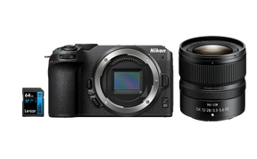 Nikon Z30 + Z DX 12-28 PZ VR + SD 64GB 800X - Garanzia Nital Italia - Cavone Lux Pro