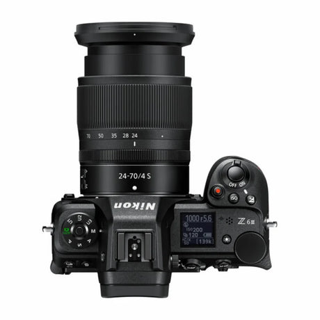 Nikon Z6 III + Z 24-70 f/4 S + SDXC 128GB - Garanzia Nital Italia - Cavone Lux Pro