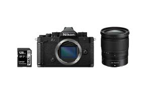 Nikon Z f + Z 24-70mm f/4 S + SDXC 128GB - Garanzia Nital Italia - Cavone Lux Pro