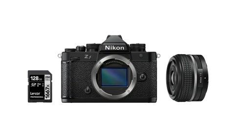 Nikon Z f + Z 40mm f/2 SE + SDXC 128 GB - Garanzia Nital Italia - Cavone Lux Pro
