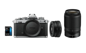 Nikon Z fc SL + Z DX 16-50 SL + 50-250 SD 64GB 800x - Garanzia Nital Italia - Cavone Lux Pro