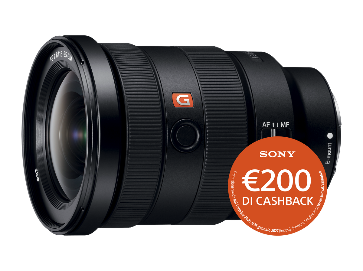 Sony FE 16-35mm f/2.8 G Master - Garanzia Sony Italia