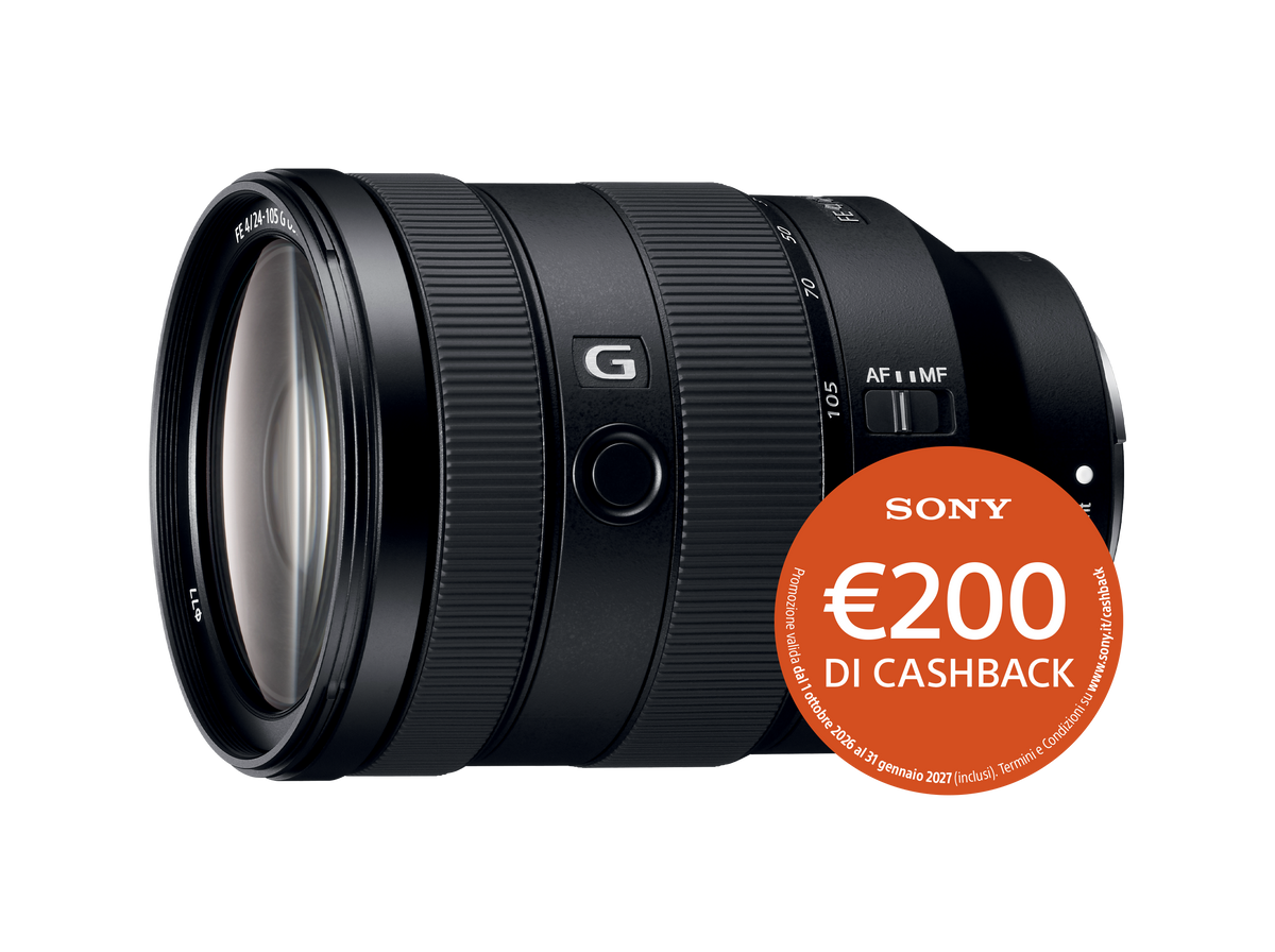 Sony FE 24-105mm f/4 G OSS - Garanzia Sony Italia