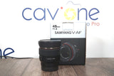 Samyang V-AF 45mm T1.9 Sony FE mount OPENBOX