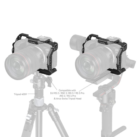 SmallRig HawkLock Gabbia a sgancio rapido per Canon EOS R6 Mark II 4159B - Cavone Lux Pro