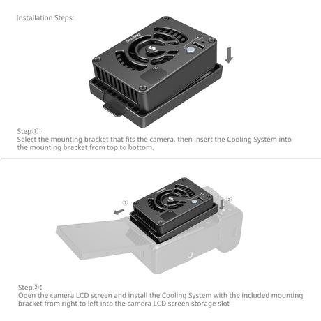SmallRig  ventola di raffreddamento per fotocamere selezionate Sony / Canon / FUJIFILM 4815 - Cavone Lux Pro