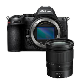 Nikon Z 5II + 24-70mm f/4 S + SDXC 128GB - Garanzia Nital Italia - Cavone Lux Pro