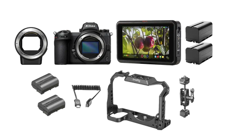 Nikon Z6 II Essential Movie Kit - Z6 II Video RAW Enabled + FTZ + Ninja V + Rig + Accessori - Garanzia Nital Italia - Cavone Lux Pro