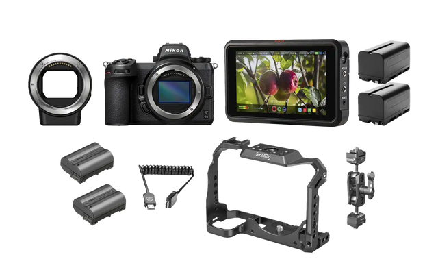 Nikon Z6 II Essential Movie Kit - Z6 II Video RAW Enabled + FTZ + Ninja V + Rig + Accessori - Garanzia Nital Italia - Cavone Lux Pro
