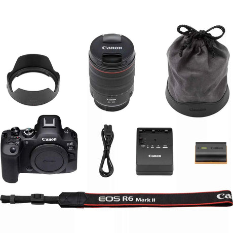 Canon EOS R6II + RF 24-105mm F4 L IS USM - Garanzia Canon Italia