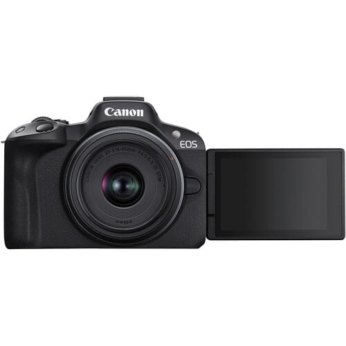 Canon EOS R50 + RF-S 18-45mm F4.5.-6.3 IS STM - Garanzia Canon Italia - Cavone Lux Pro
