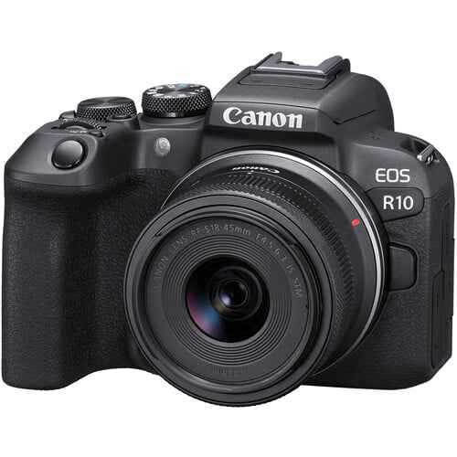 Canon EOS R10 + RF-S 18-45mm F4.5-6.3 IS STM - Garanzia Canon Italia