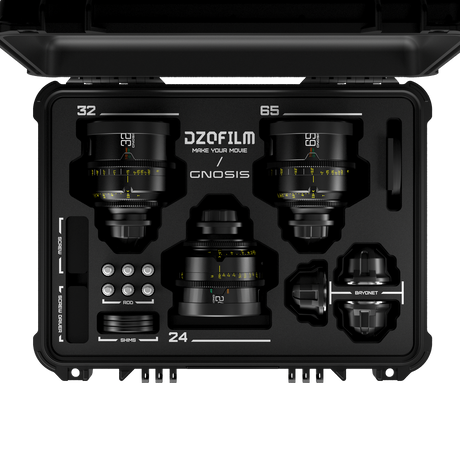 DZO Gnosis 24,32,65mm FT Kit - DZOFilm - Cavone Lux Pro