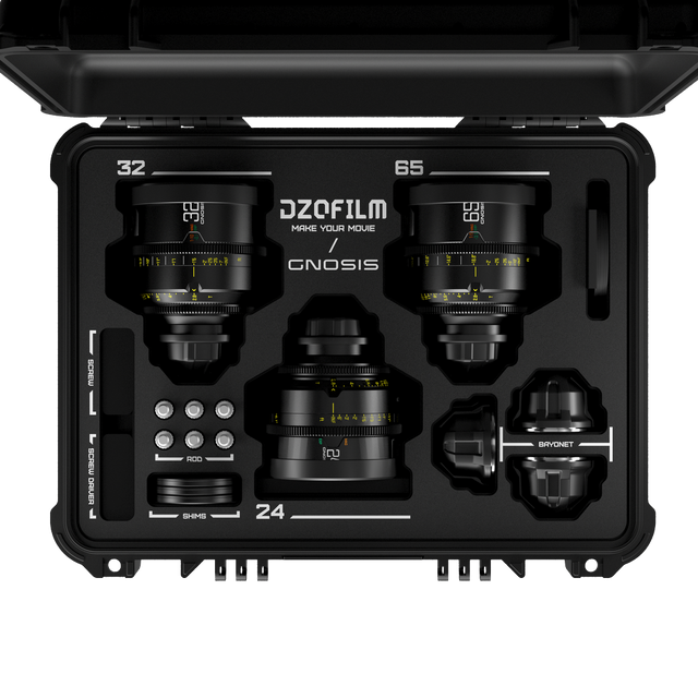 DZO Gnosis 24,32,65mm FT Kit - DZOFilm - Cavone Lux Pro