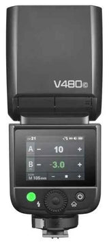 Godox V480C TTL Flash a slitta Compatto con Batteria a Litio per Canon
