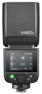 Godox V480C TTL Flash a slitta Compatto con Batteria a Litio per Canon
